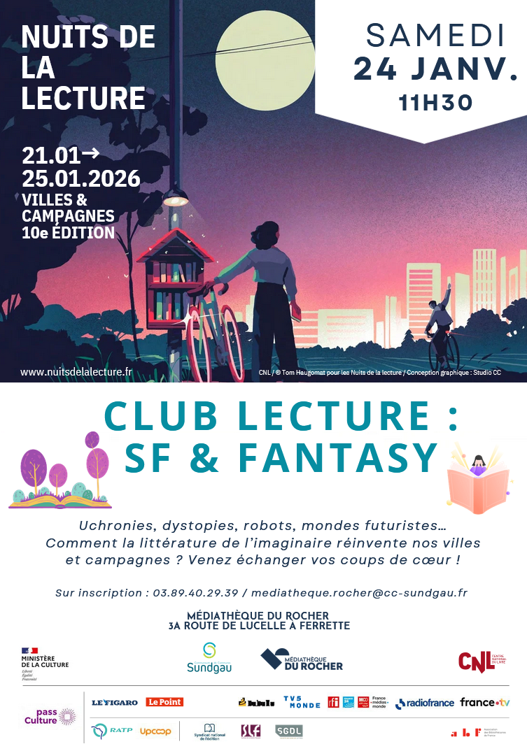 club lecture sf fantastique fantasy