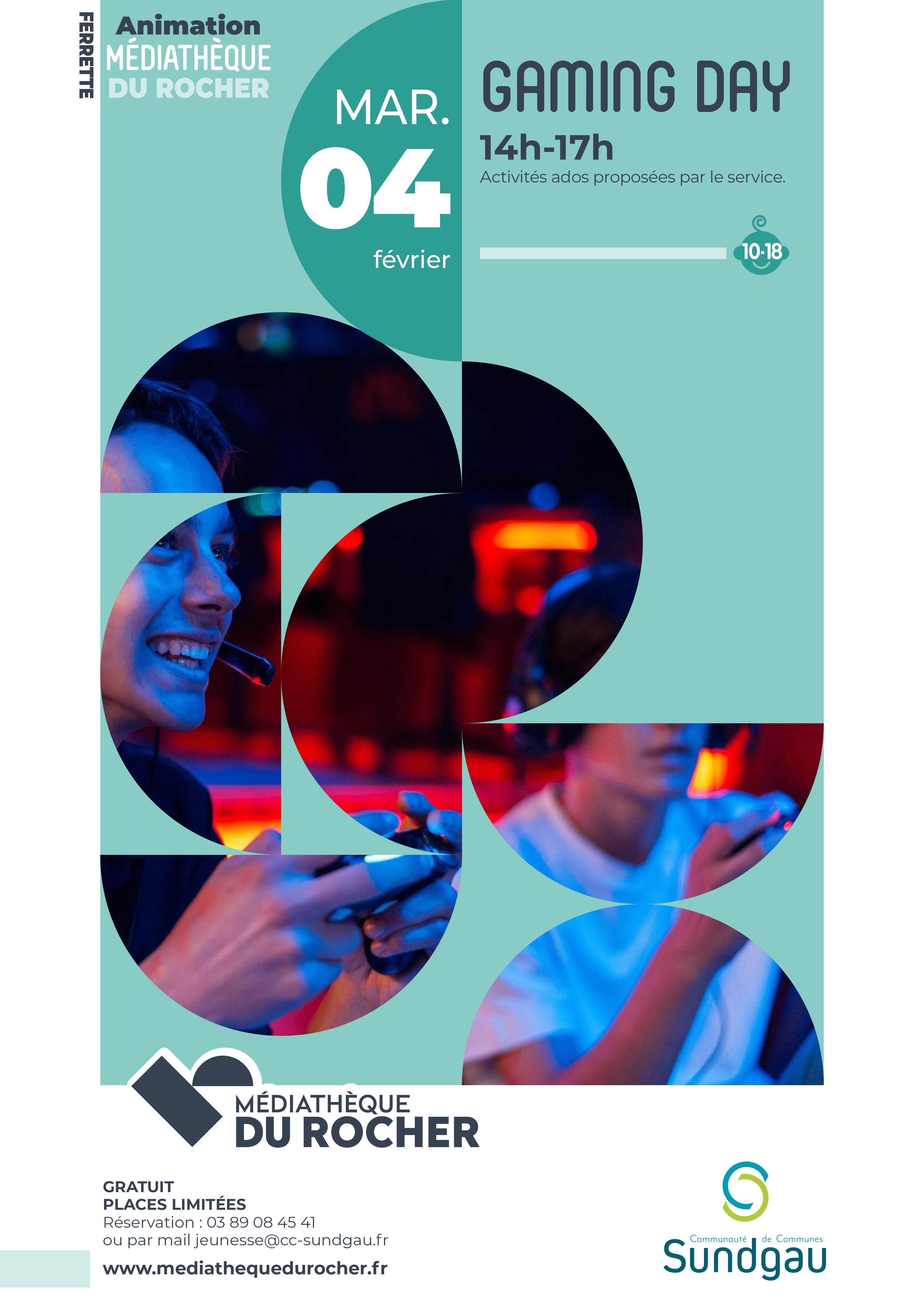 affiche gaming day