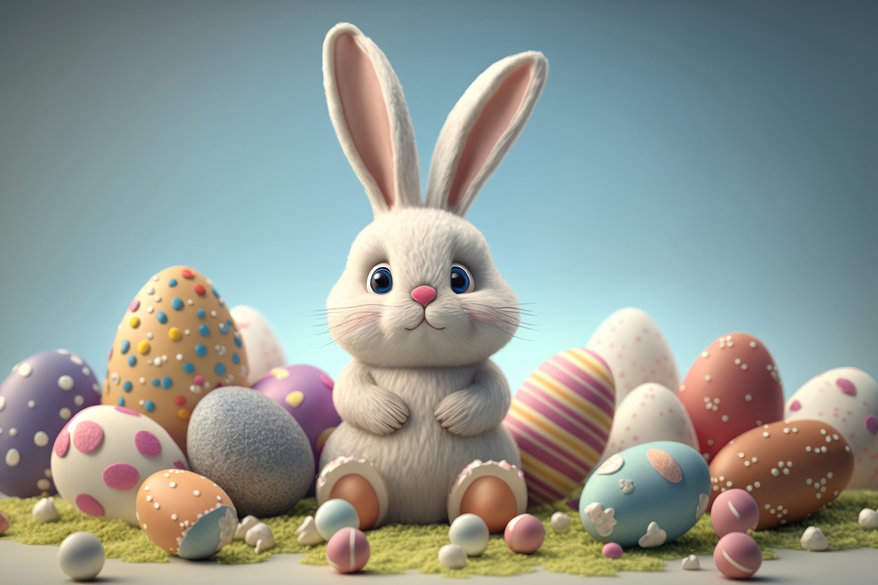 freepick image lapin de paques