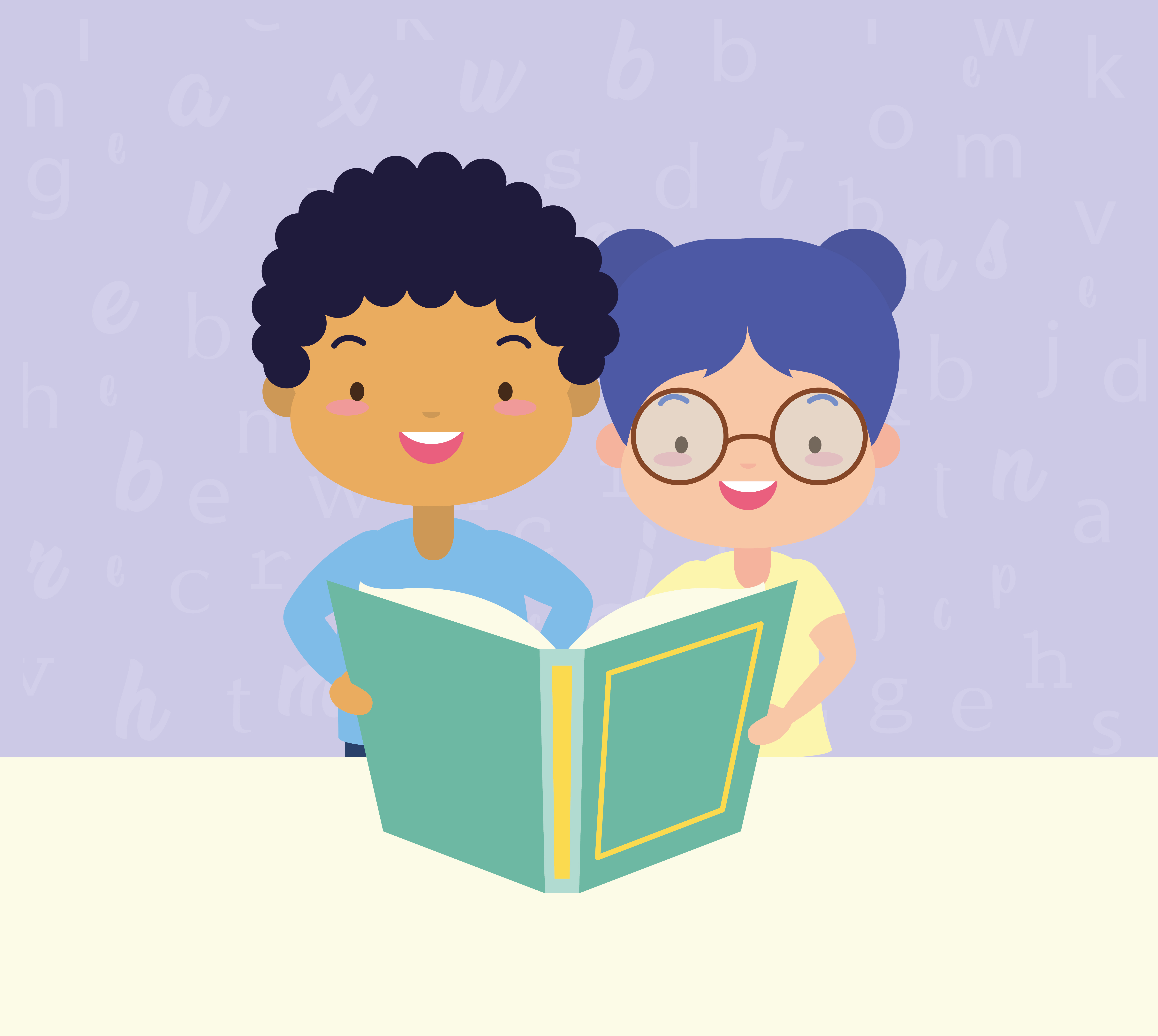 freepick image avec enfants et livres