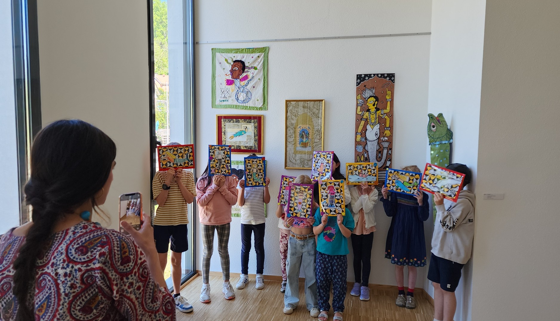 oeuvres enfants atelier Saba