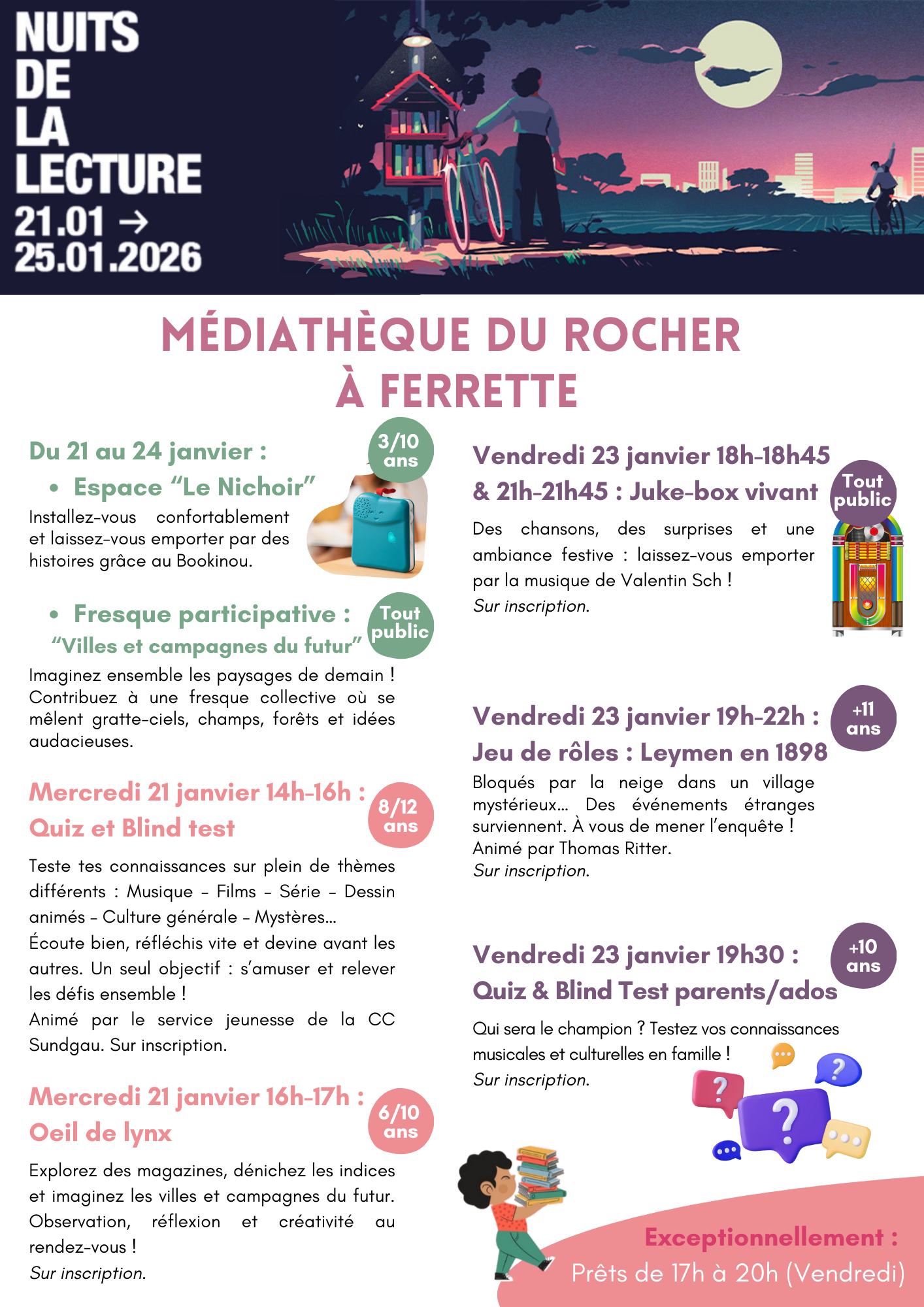 programme nuit de la lecture en image 1